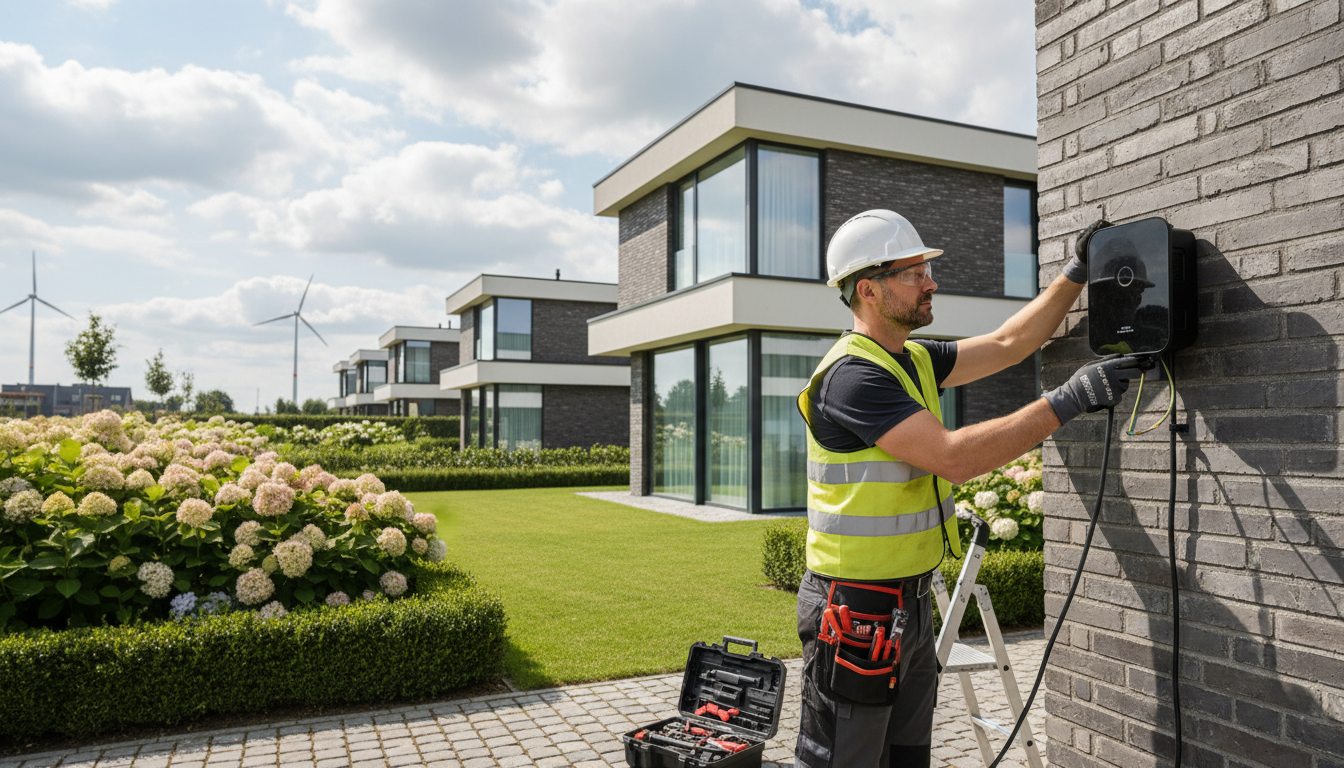 Professionele installatie van laadpaal